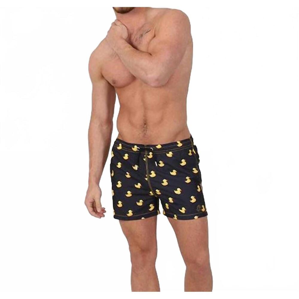 NEW EIGHT X rubber duck swim trunks in navy